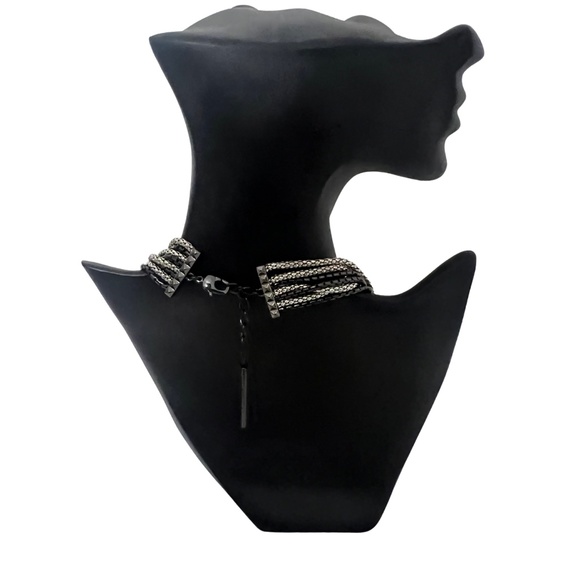 BCBGeneration Multicolor Chains Necklace & Bracelet Set - Picture 5 of 16